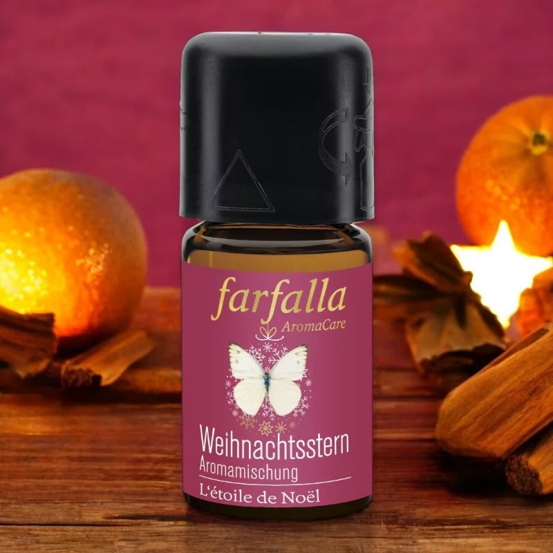 Weihnachtsstern Aromamischung - 5ml - Farfalla