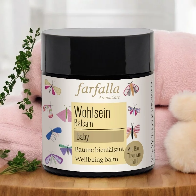 Baby BIO-Wohlseinbalsam Thymian - 30ml - Farfalla