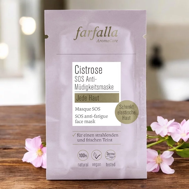 BIO-SOS Anti-Müdigkeitsmaske Cistrose - 7ml - Farfalla