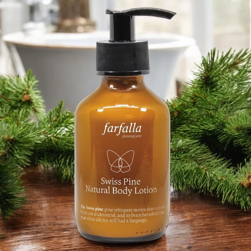 Körperlotion BIO Pinie für Männer - 150ml - Farfalla