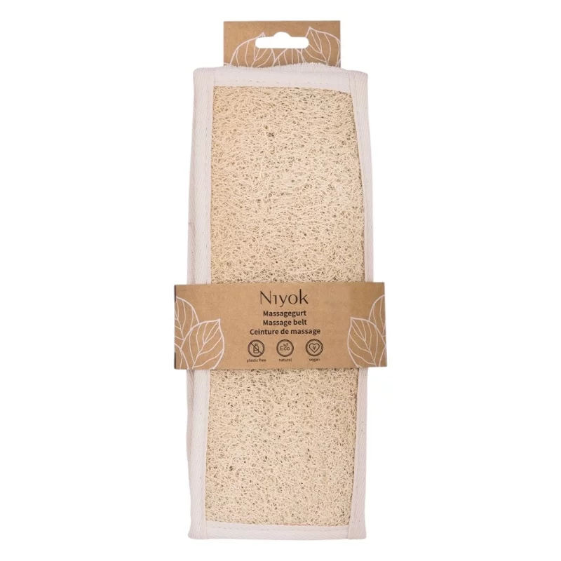 Massagegürtel aus Luffa & Baumwolle - Niyok