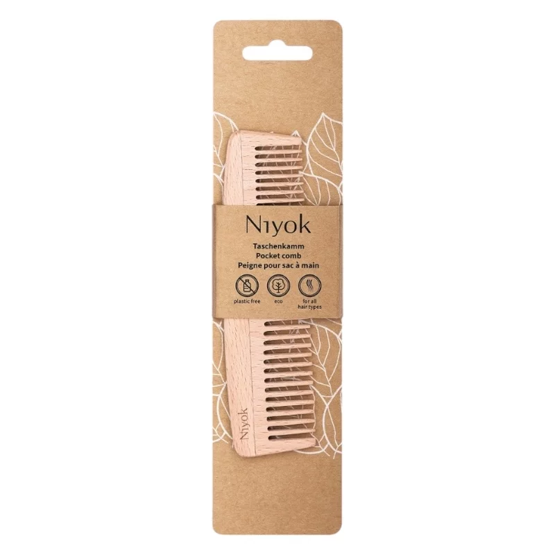 Peigne de poche en bois - Niyok