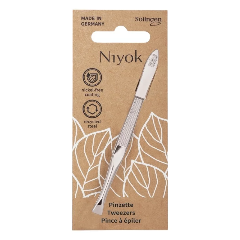 Pince à épiler droite - Niyok