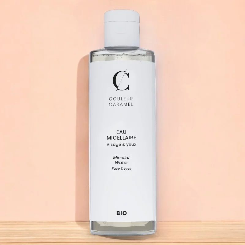 Eau micellaire rose BIO - 200ml - Couleur Caramel