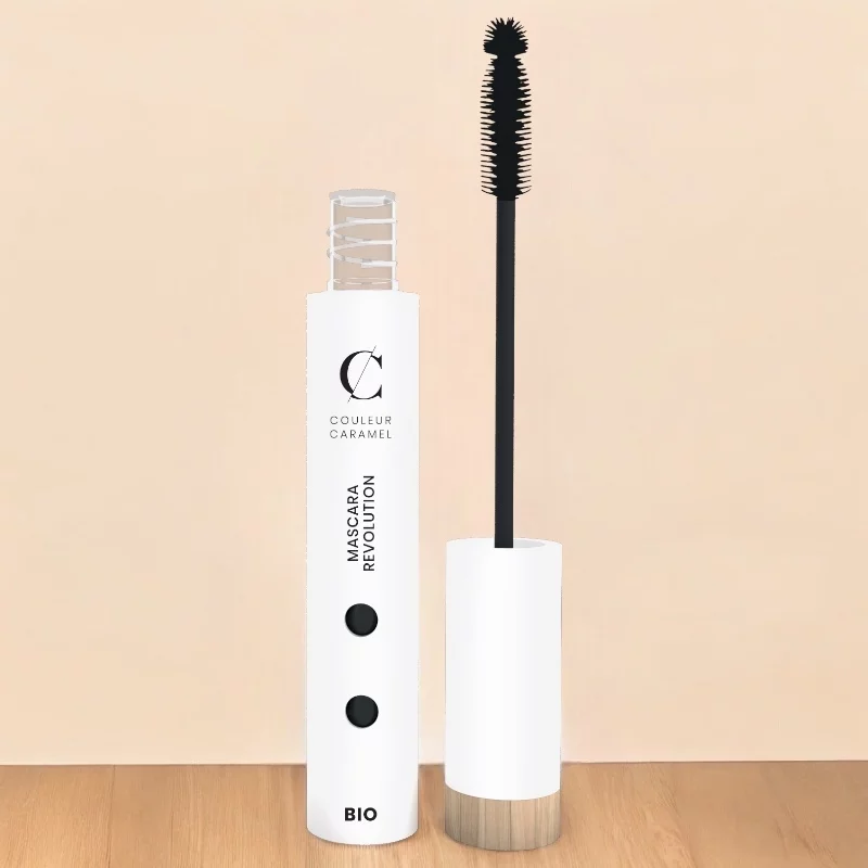 Mascara revolution Extra noir N°91 BIO - 6ml - Couleur Caramel