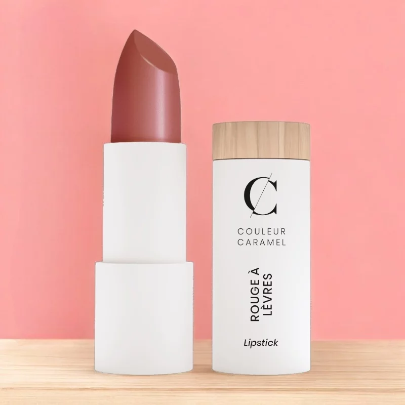 Rouge à lèvres nacré Brun rouille N°224 BIO - 3,5g - Couleur Caramel