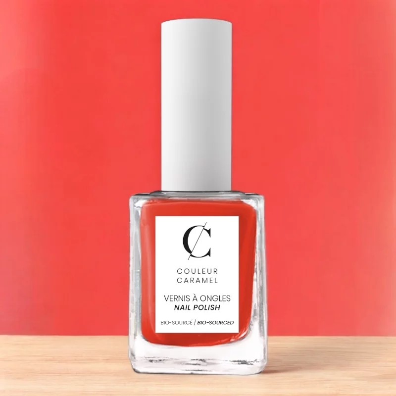 Nagellack glänzend Leuchtorange N°88 - 11ml - Couleur Caramel