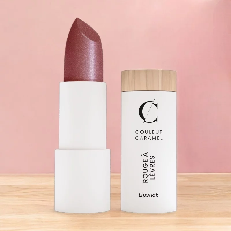 Rouge à lèvres brillant Hibiscus N°243 BIO - 3,5g - Couleur Caramel