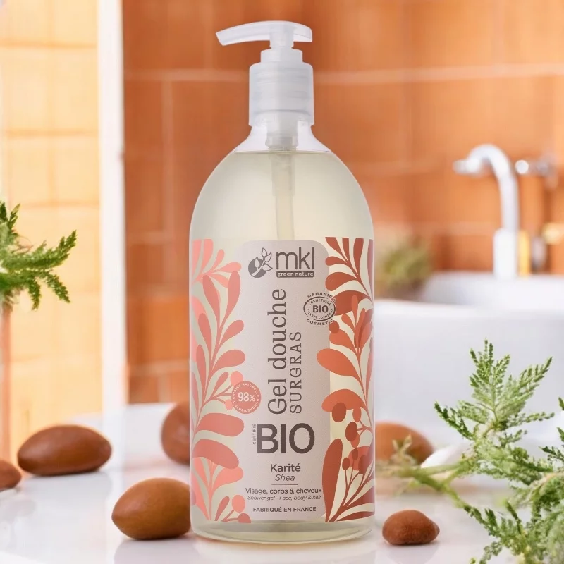 Duschgel Sheabutter bio - 1l - MKL Green Nature