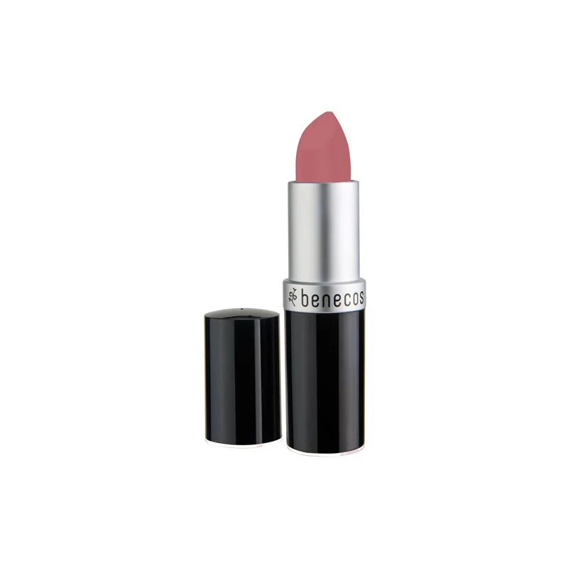 BIO-Lippenstift matt Pink rose - 4,5g - Benecos