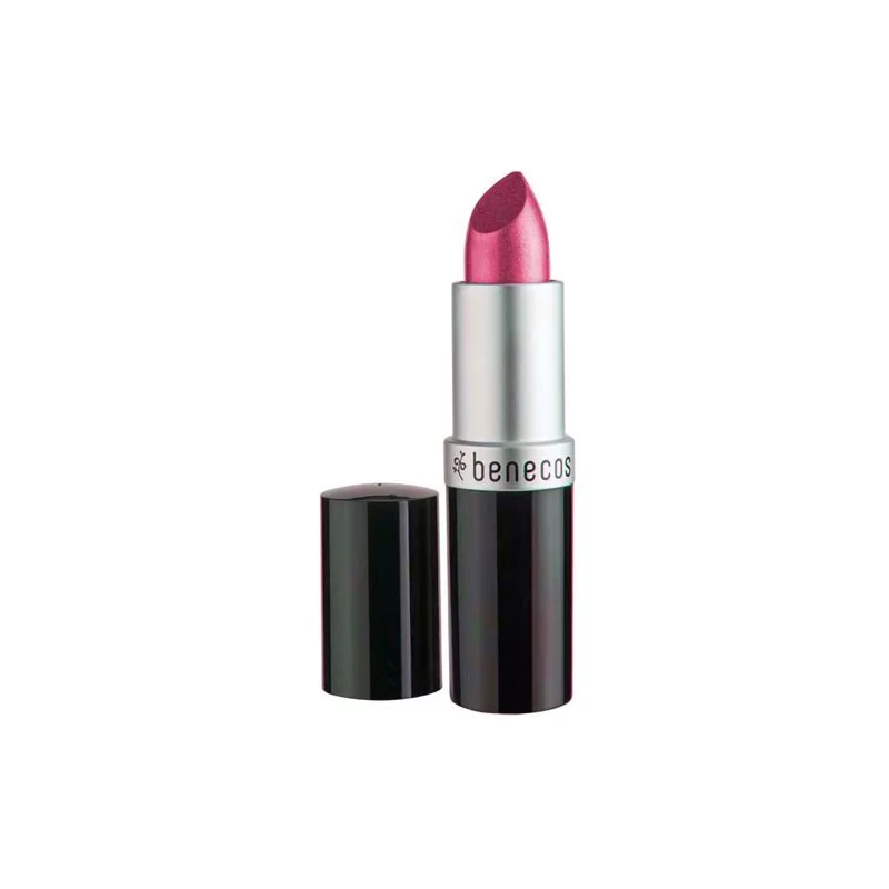 BIO-Lippenstift perlmutt Leuchtendes Rosa - Hot pink - 4,5g - Benecos BIO-Lippenstift perlmutt Leuchtendes Rosa - Hot pink - 4,5g - Benecos
