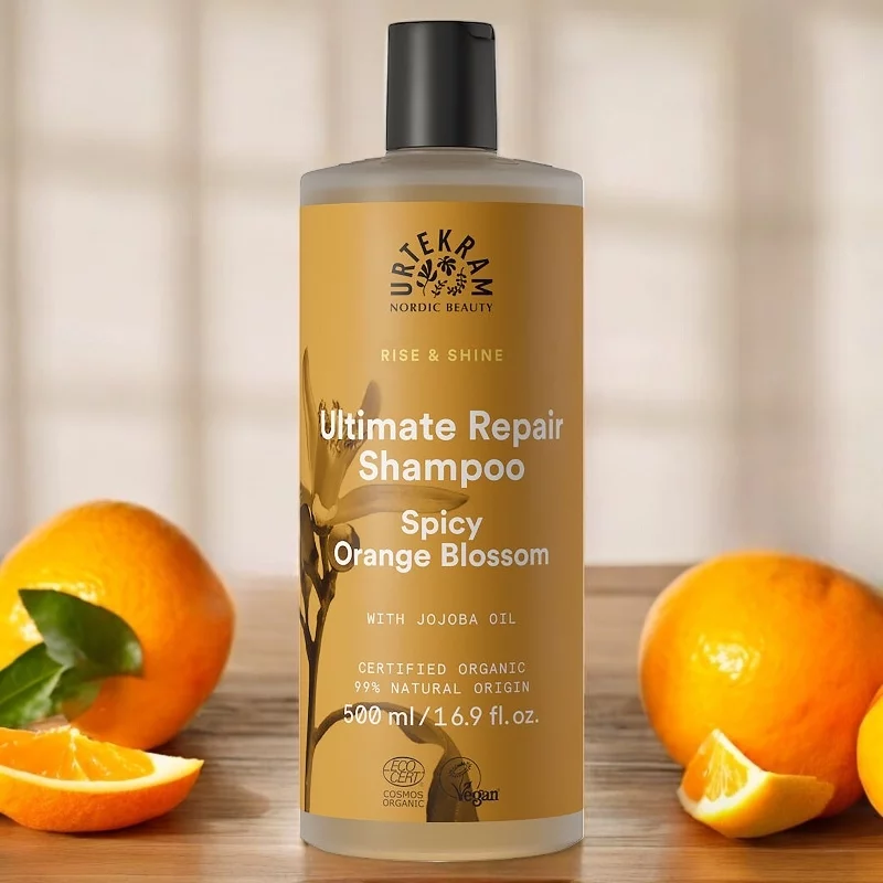 Ultimatives Repair Shampoo Orange BIO - 500ml - Urtekram
