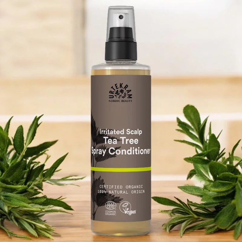 Conditioner Spray für irritierte Kopfhaut Teebaum BIO - 250ml - Urtekram