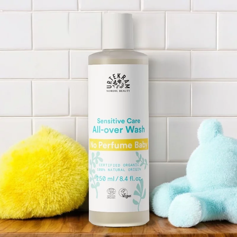 Baby Bade-Shampoo ohne Duft BIO - 250ml - Urtekram