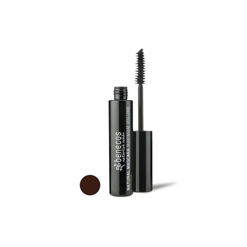 Mascara maximum volume Smooth brown BIO - 8ml - Benecos
