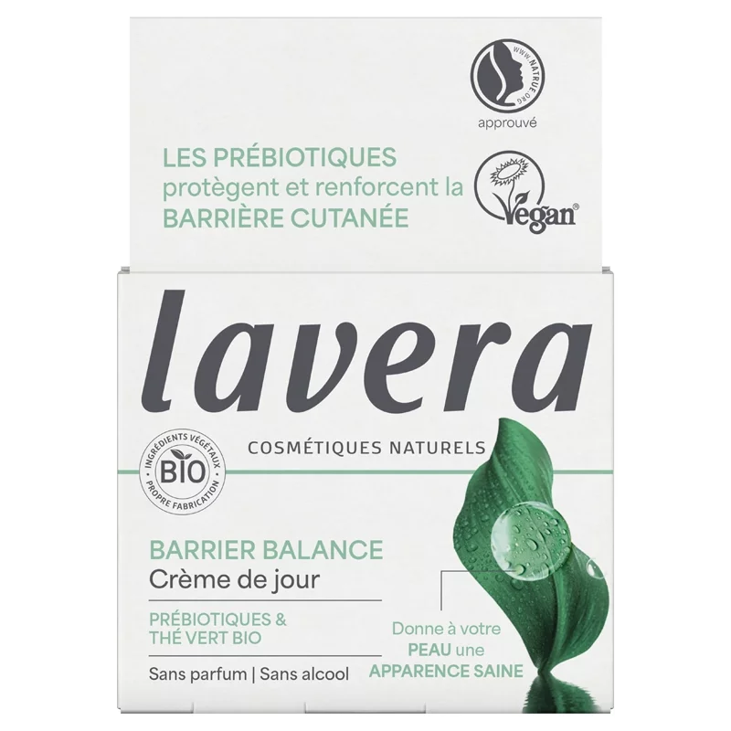 Tagescreme Präbiotika & Grüner Tee BIO - 50ml - Lavera