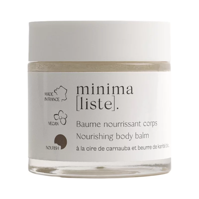 Pflegender Körperbalsam Carnauba & Sheabutter BIO - 100ml - Minimaliste