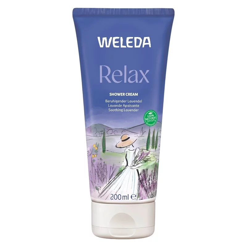Relax Duschcreme Lavendel BIO - 200ml - Weleda