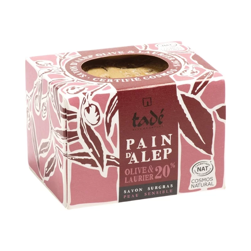 Aleppo-Seife Olive & 20% Lorbeer - 190g - Tadé