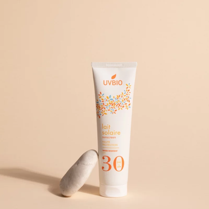 Lait solaire visage & corps BIO IP 30 - 100ml - UVBIO