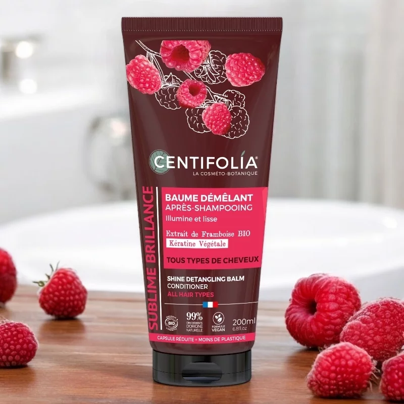 Baume démêlant après-shampooing BIO framboise - 200ml - Centifolia