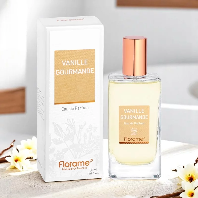 Eau de Parfum Vanille Gourmande BIO - 50ml - Florame