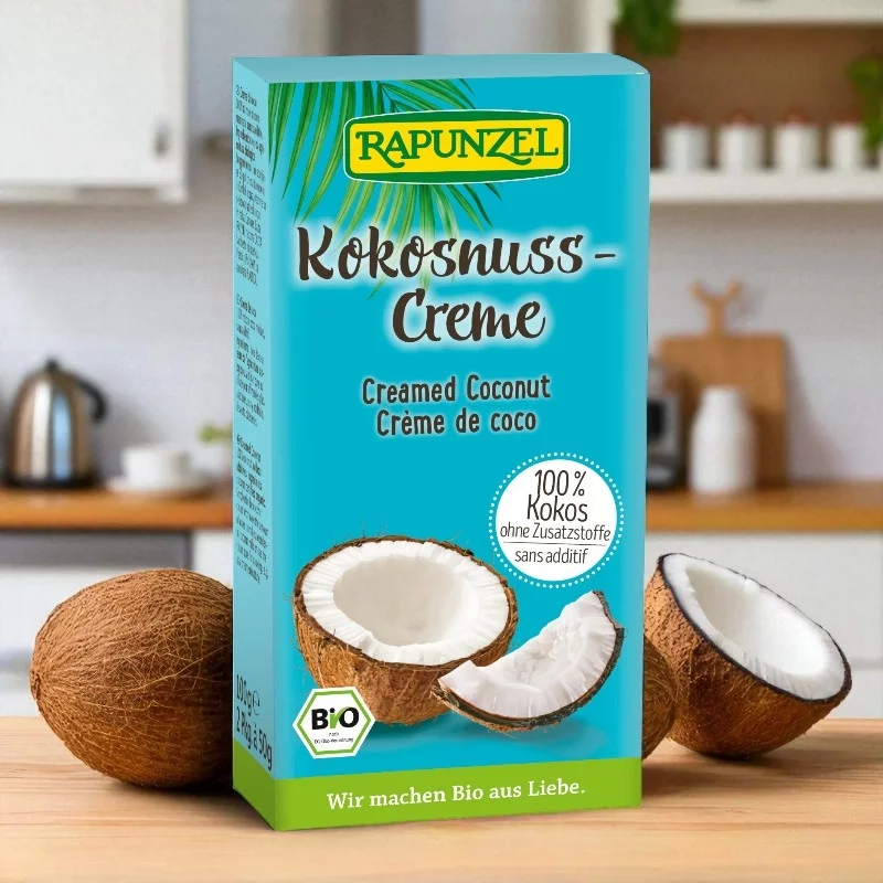 Crème de noix de coco BIO - 2x50g - Rapunzel