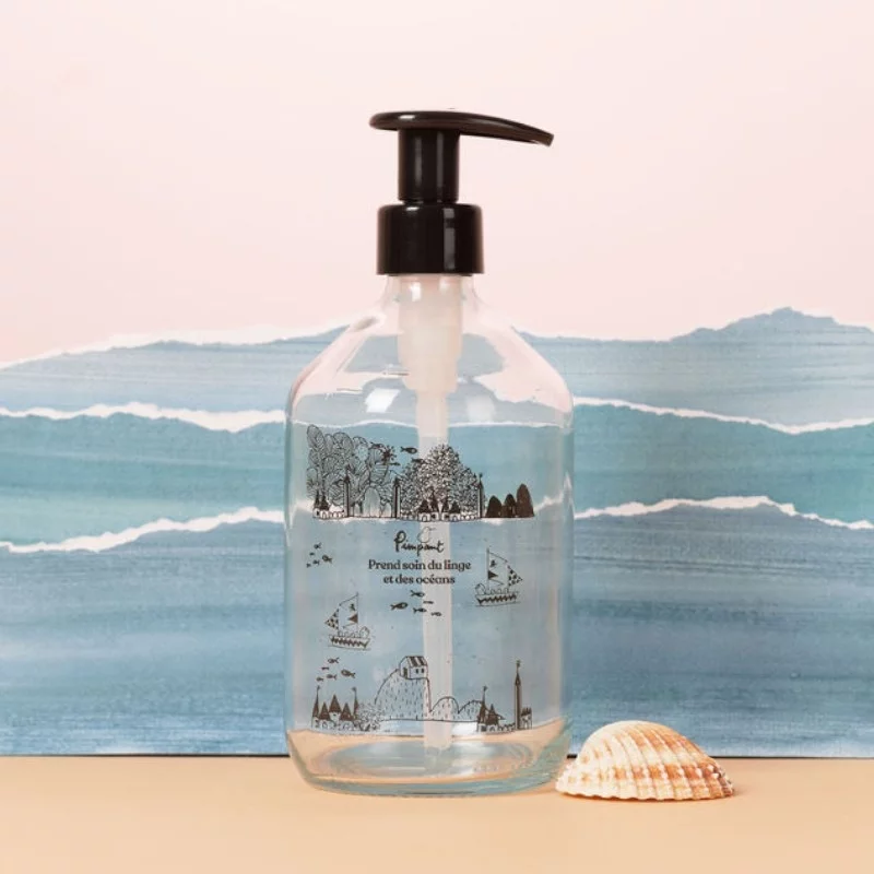 Bouteille lessive liquide (vide) - 500ml - Pimpant