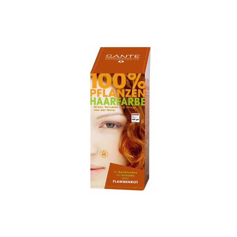 Poudre colorante végétale BIO cuivre - 100g - Sante