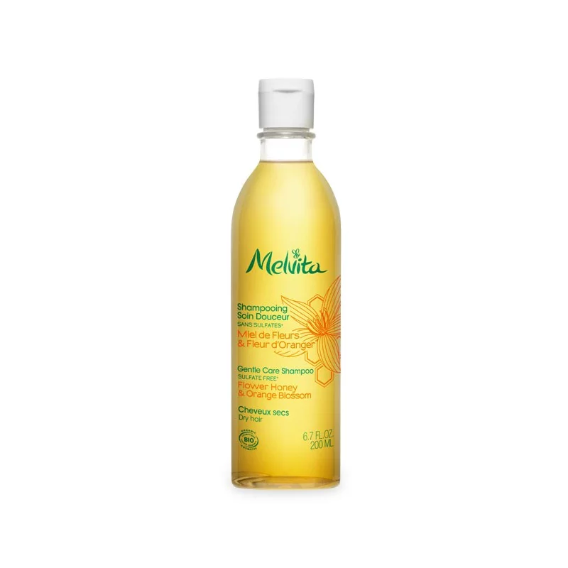 Shampooing soin douceur BIO miel de fleurs - 200ml - Melvita