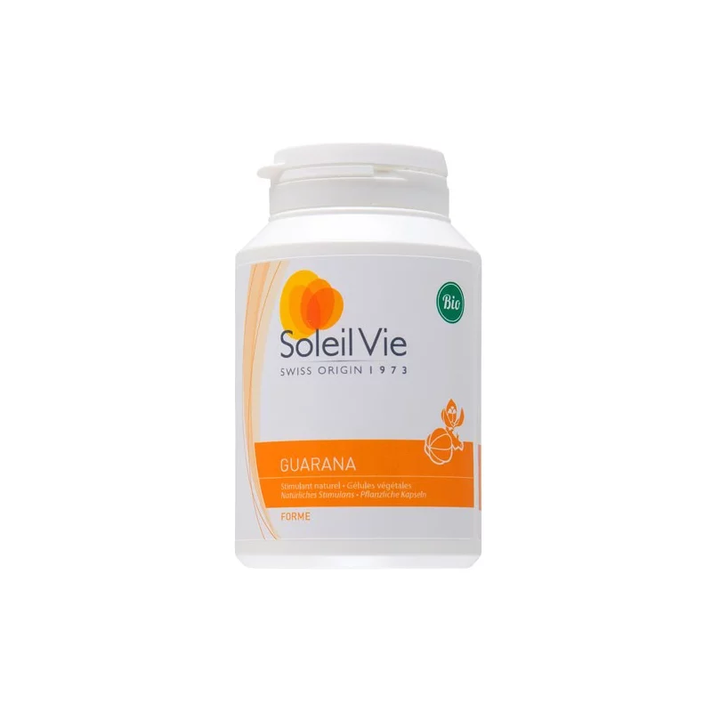 BIO-Guarana - 100 Kapseln 415mg - Soleil Vie