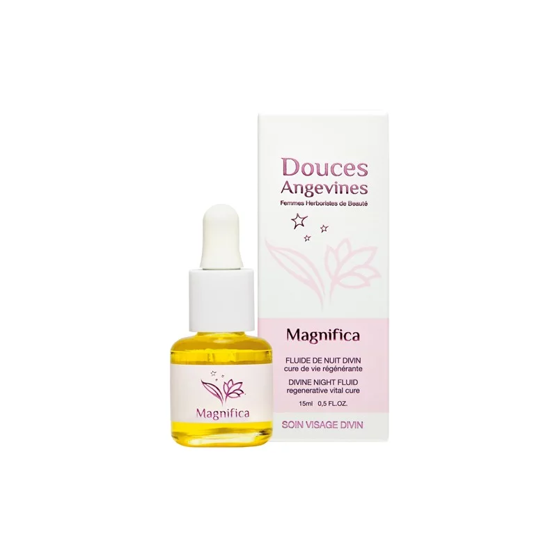 Fluide de nuit divin BIO 38 plantes & fleurs rares - Magnifica - 15ml - Douces Angevines